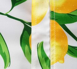 Lemon Outdoor Rectangular Tablecloth