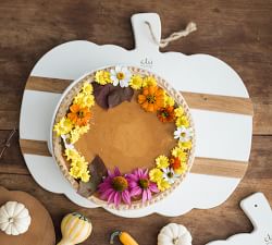 Open Box: Pumpkin Shaped Reclaimed Wood Cheese Boards
