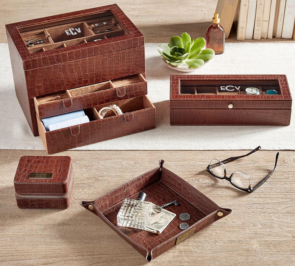 Pierce Leather Accessories Collection