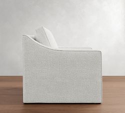Cameron Slope Arm Slipcovered Chair and a Half