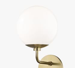Jorson 2-Light Glass Globe Sconce (20'')