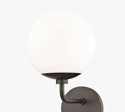 Jorson 2-Light Glass Globe Sconce (20'')
