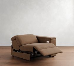 Build Your Own Ultra Lounge Square Arm Leather Sectional