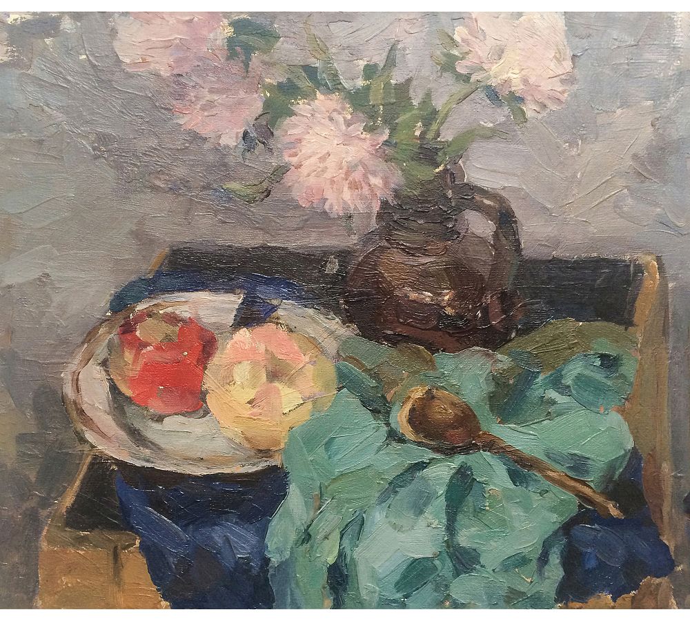 Yiaya's Kitchen Unframed Canvas