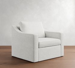 Cameron Slope Arm Slipcovered Chair and a Half