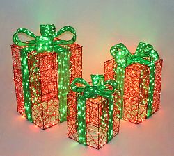 Lit Holiday Presents - Set of 3