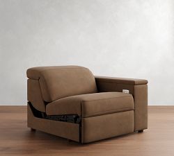 Build Your Own Ultra Lounge Square Arm Leather Sectional
