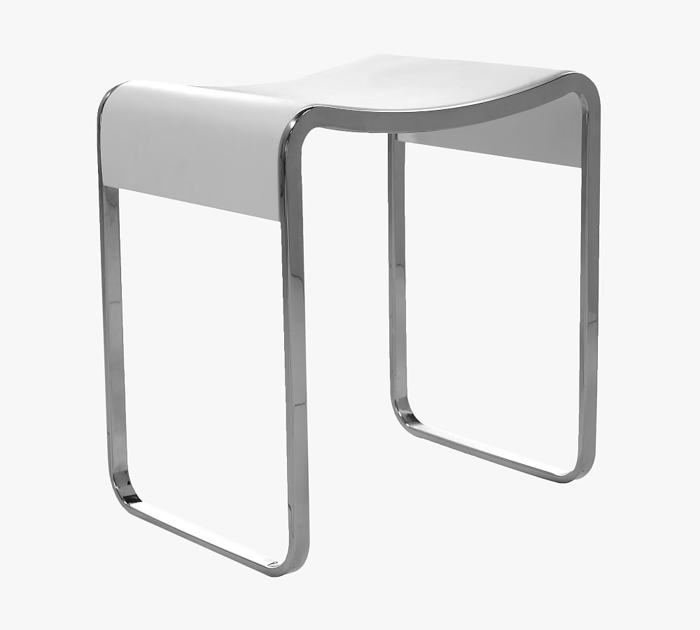 Esila Acrylic Shower Stool