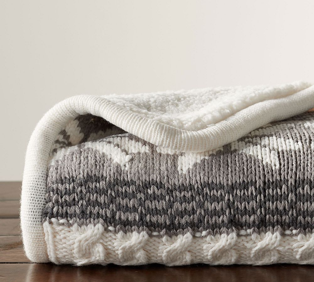 Sweater Patchwork Throw