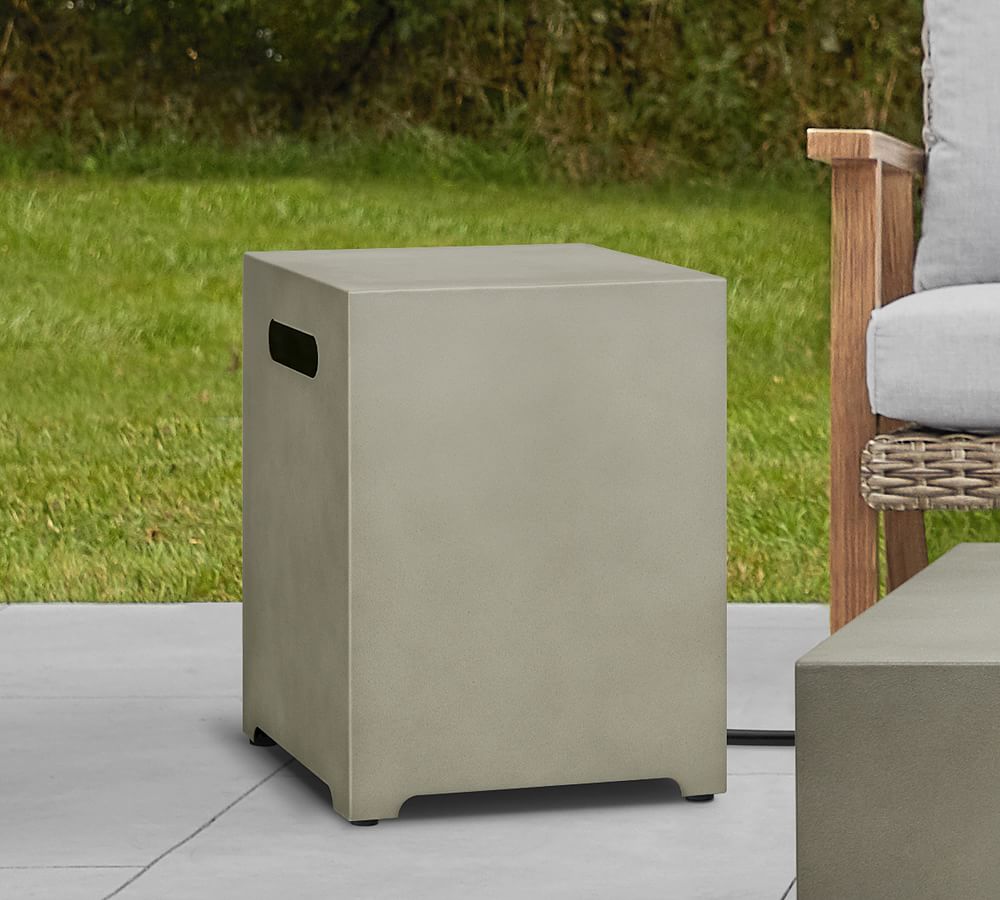 Burrows Steel Square Propane Tank Storage Cover (15&quot;)