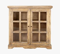 Marzella Glass Storage Cabinet