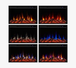 Shellie Slim Electric Fireplace