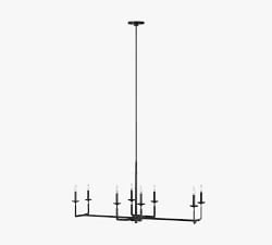 Hamrick Iron Linear Chandelier (48&quot;)