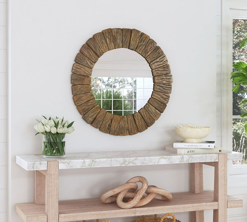 Jules Round Mirror 31&quot;