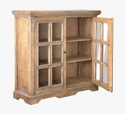 Marzella Glass Storage Cabinet