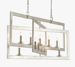 Mattison Iron Linear Chandelier (54&quot;)