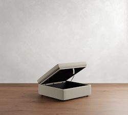 Dream Wide Arm Sectional Storage Ottoman