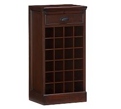 OPEN BOX: Modular Wine Bar, Wine Grid Base, Mahogany