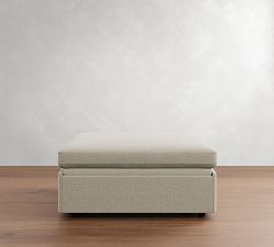 Dream Wide Arm Sectional Storage Ottoman