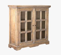 Marzella Glass Storage Cabinet