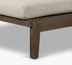 Raylan Teak Outdoor Outdoor Chaise