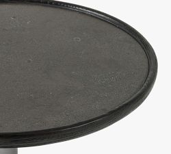 Brunswick Round Bluestone End Table