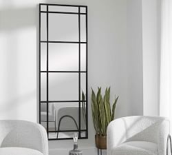 Le Marais Iron Frame Floor Mirror