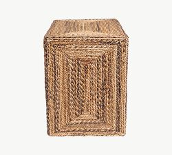 Sarnia Rectangular Seagrass End Table (22&quot;)