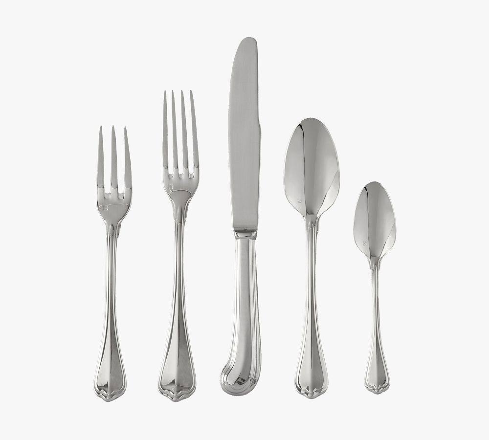 San Marco Flatware Sets - 20 Piece Mirrored Finish