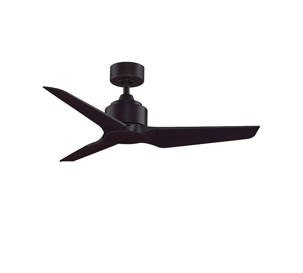Triaire 44" Indoor/Outdoor Ceiling Fan, Dark Bronze/Dark Walnut Blades