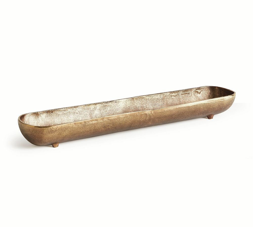 Handcrafted Scooped Footed Tray