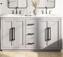 Baycliff 60-84&quot; Double Sink Vanity