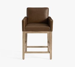 Jake Leather Stool