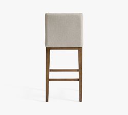 Jake Armless Upholstered Stool