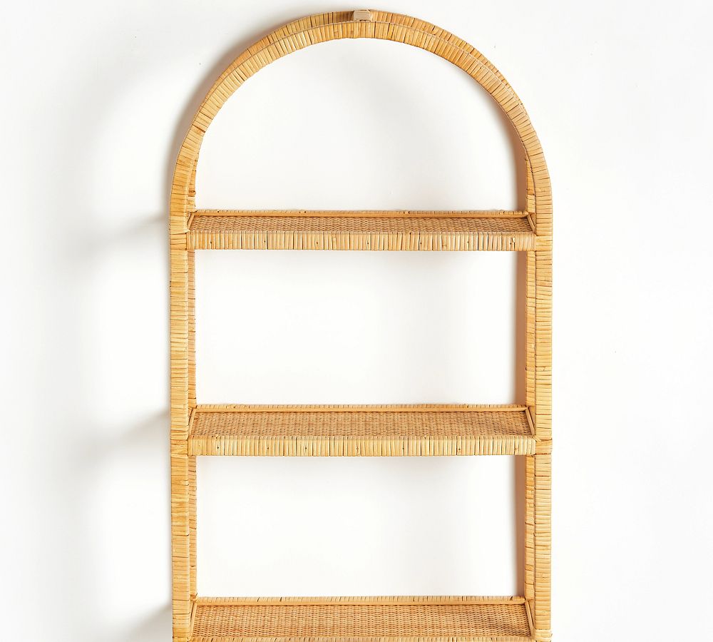 Hartley Handwoven 3-Tier Curio Shelf