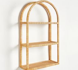 Hartley Handwoven 3-Tier Curio Shelf