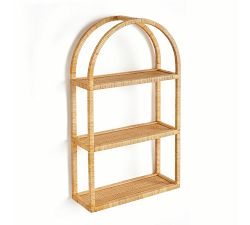 Hartley Handwoven 3-Tier Curio Shelf