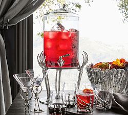 Skeleton Drink Dispenser Stand