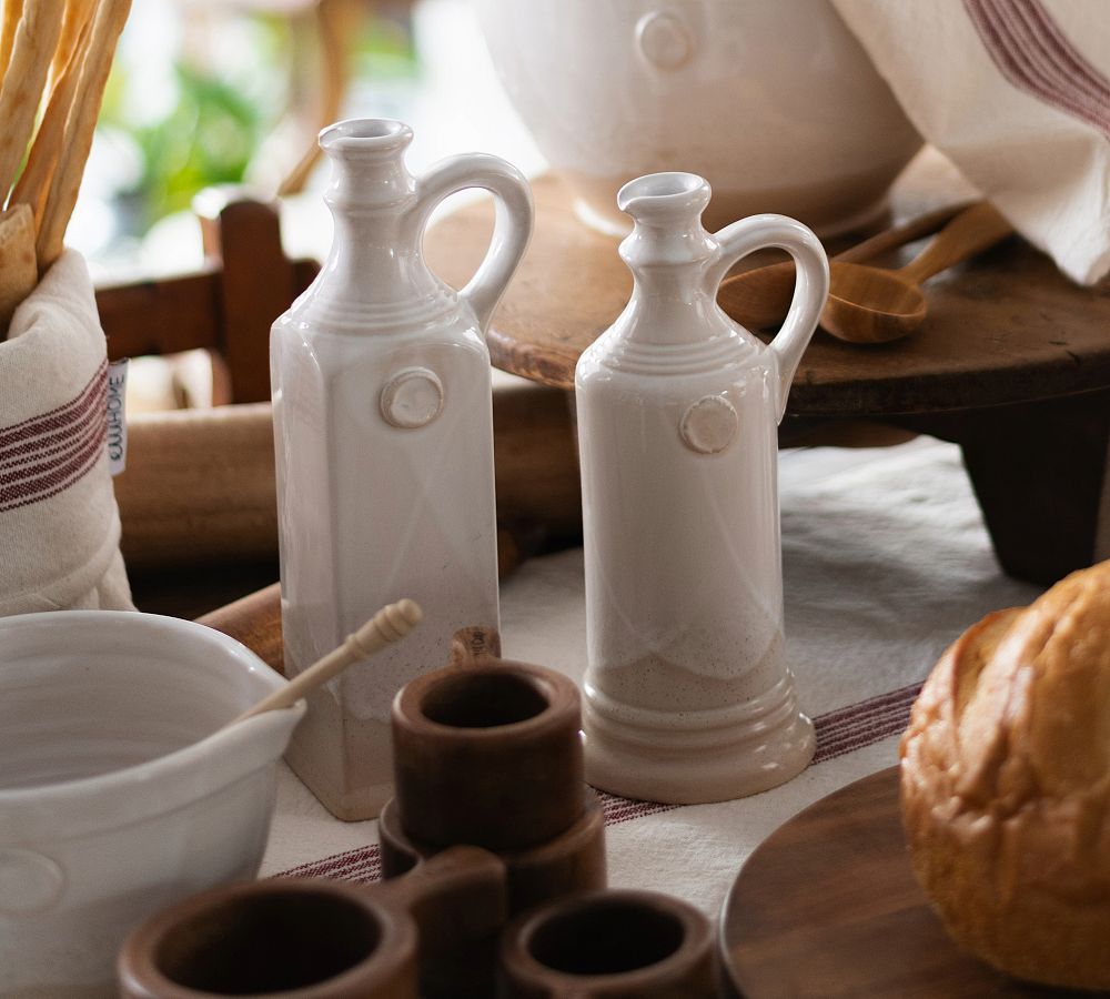 Handcrafted Ceramic Oil Decanter