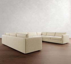 Carmel Slim Arm U-Shaped Sectional (144&quot;)