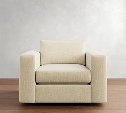 Carmel Wide Arm Swivel Chair