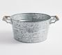 Galvanized Metal Party Bucket &amp; Stand