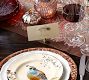 Gold Turkey Place Card Holders - Set of 4