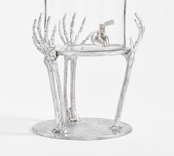 Skeleton Drink Dispenser Stand