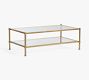 Everson Rectangular Glass Coffee Table (52&quot;)
