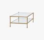 Everson Rectangular Glass Coffee Table (52&quot;)