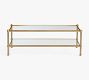 Everson Rectangular Glass Coffee Table (52&quot;)