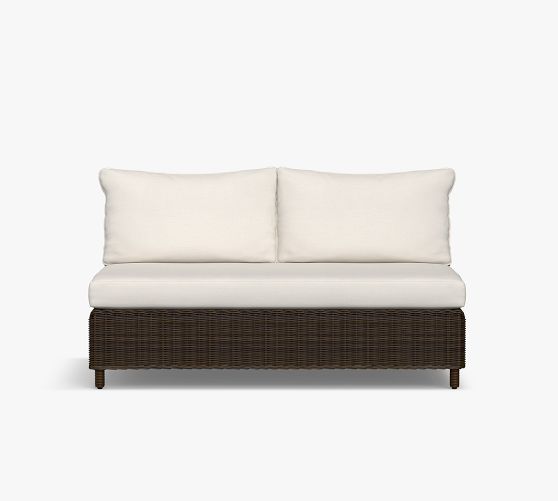 Build Your Own - Torrey Wicker Square Arm Outdoor Sectional Components