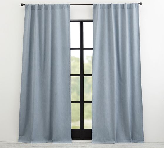 Sunbrella® Solid Outdoor Grommet Curtain