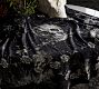 Skull Toile Organic Cotton Table Throw